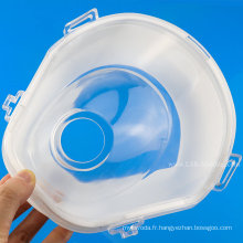 Masques de ventilation non invasifs en silicone par LSR Injection